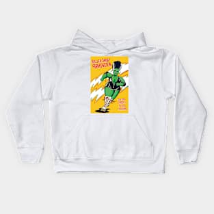 Roller Derby Frankenstein Kids Hoodie